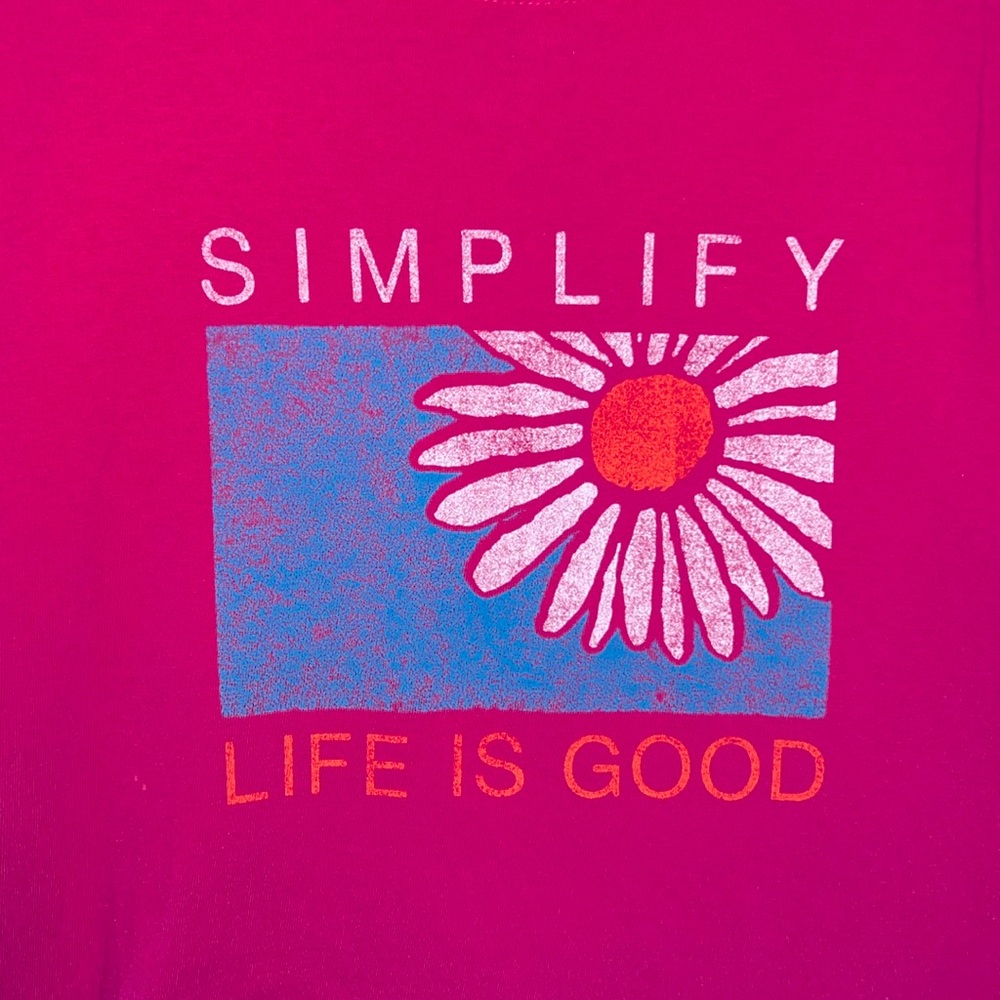 Life Is Good “Simplify” Crusher Tee